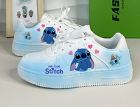 Disney Stitch Low Top Sneakers Air Force 1 Unisex Kids Adult Running Sports Shoes Gifts