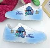 Disney Stitch Low Top Sneakers Air Force 1 Unisex Kids Adult Running Sports Shoes Gifts