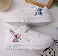 Disney Stitch Low Top Sneakers Air Force 1 Unisex Kids Adult Running Sports Shoes Gifts