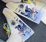 Disney Stitch Low Top Sneakers Air Force 1 Unisex Kids Adult Running Sports Shoes Gifts