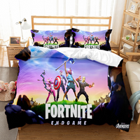 Fortnite Bed Set Twin  Full Fortnite Bedding Sets Queen Fortnite 3D Printed Pillows Gifts