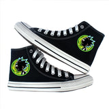 Rick And Morty High Tops Canvas Shoes Basketball Shoes Cartoon Kid Gifts