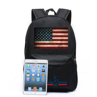 American Flag Backpack 