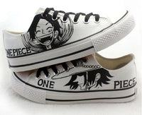 one piece anime  shoes  canvas shoes  Hand Painted Shoes canvas shoes sneakers