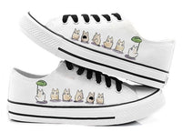 Totoro canvas shoes  Totoro Hand Painted Shoes Fashion Unisex Women and Men's shoes