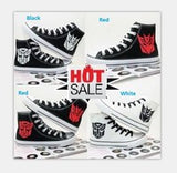 Fashion Transformers Hand Painted Shoes Canvas Shoes Sneakers