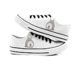 Fashion Totoro Shoes Men and Womens Shoes Hand Painted Shoes Low Top Casual Canvas Shoes Sneakers