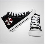 Resident Evil Umbrella High Top Canvas Shoes Sneakers Gifts