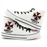 Resident Evil Umbrella High Top Canvas Shoes Sneakers Gifts