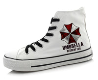 Resident Evil Umbrella High Top Canvas Shoes Sneakers Gifts