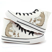 Totoro Hand Painted Shoes Canvas Shoes Sneakers Sports Shoes Gifts