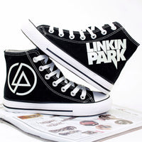 Linkin Park Luminous Canvas Shoes,Outdoor Leisure Fashion Sneakers,Unisex Casual Shoes