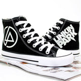 Linkin Park Luminous Canvas Shoes,Outdoor Leisure Fashion Sneakers,Unisex Casual Shoes