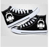 Breaking Bad  Luminous High Top Canvas Shoes Sneakers Sports,Shoes,Leisure Shoes