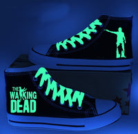 The Walking Dead High Top Luminous Canvas Boty Tenisky Sportovní,Obuv,Obuv pro volný čas