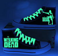 The Walking Dead High Top Luminous Canvas Boty Tenisky Sportovní,Obuv,Obuv pro volný čas