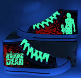 The Walking Dead High Top Luminous Canvas Boty Tenisky Sportovní,Obuv,Obuv pro volný čas