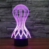 Jellyfish Illusion Led Table Lamp 7 Color Change LED Desk Light Lamp Art Deco Special Gifts