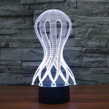 Jellyfish Illusion Led Table Lamp 7 Color Change LED Desk Light Lamp Art Deco Special Gifts