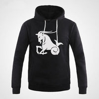 Capricornus Hoodie Pullover Sweater For Men and Women Capricornus Constellation Sweatshirt