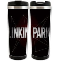 Linkin Park šálek Nerezová ocel 400 ml šálek na kávu a čaj Linkin Park Beer Stein Dárky k narozeninám Vánoční dárky