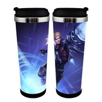 Anime League of Legends LoL Cup Stainless Steel 400ml Coffee Tea Cup LoL Beer Stein Birthday Gifts Christmas Gifts