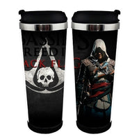 Assassins Creed Action Figure Cup Stainless Steel 400ml Coffee Tea Cup Assassins Creed  Beer Stein Birthday Gifts Christmas Gifts