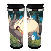 Totoro Cup Stainless Steel 400ml Coffee Tea Cup Totoro Beer Stein Birthday Gifts Christmas Gifts