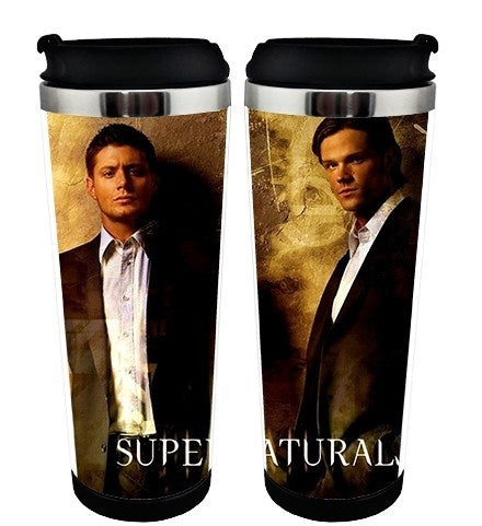 Supernatural Cup Stainless Steel 400ml Coffee Tea Cup Supernatural Beer Stein Birthday Gifts Christmas Gifts