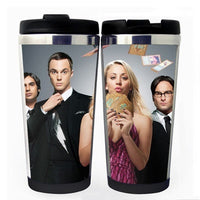 The Big Bang Theory Cup Stainless Steel 400ml Coffee Tea Cup The Big Bang Theory Beer Stein Birthday Gifts Christmas Gifts