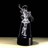 League of Legends Caitlyn The Sheriff of Piltover 3D led Lamp LED Desk Light Lamp League of Legends Gifts Birthday Gifts Christmas Gifts