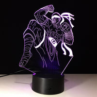 League of Legends The Blind Monk Lee Sin 3D led Lamp LED Desk Light Lamp League of Legends Gifts Birthday Gifts Christmas Gifts