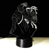 League of Legends The Blind Monk Lee Sin 3D led Lamp LED Desk Light Lamp League of Legends Gifts Birthday Gifts Christmas Gifts