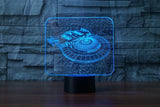 Star Trek Lamp 3D Laser Engraved Lights LED Desk Light Lamp Star Trek Kids Gift Birthday Gifts Christmas Gifts