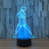 Naruto 3D Illusion Led Table Lamp 7 Color Change LED Desk Light Lamp naruto Gifts Birthday Gifts Christmas Gifts