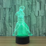 Naruto 3D Illusion Led Table Lamp 7 Color Change LED Desk Light Lamp naruto Gifts Birthday Gifts Christmas Gifts