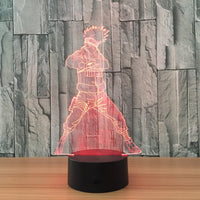 Naruto 3D Illusion Led Table Lamp 7 Color Change LED Desk Light Lamp naruto Gifts Birthday Gifts Christmas Gifts