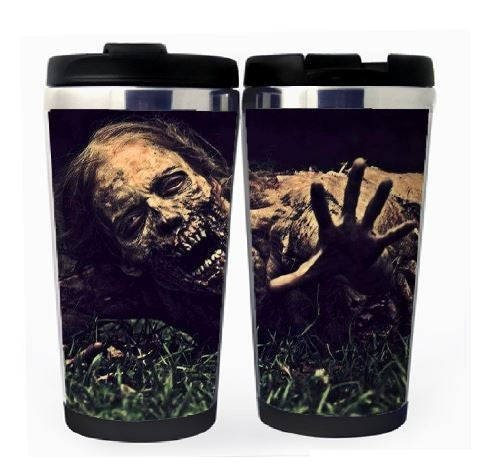 The Walking Dead Cup Stainless Steel 400ml Coffee Tea Cup Walking Dead Beer Stein Birthday Gifts Christmas Gifts