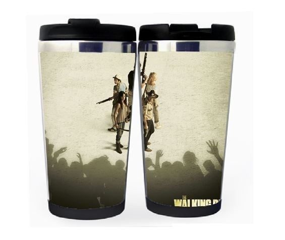 The Walking Dead Rick Grimes Cup Stainless Steel 400ml Coffee Tea Cup Walking Dead  Beer Stein Birthday Gifts Christmas Gifts