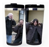 The Walking Dead Rick Grimes Daryl Dixon  Cup Stainless Steel 400ml Coffee Tea Cup Beer Stein The Walking Dead Birthday Gifts Christmas Gifts