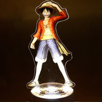 One piece luffy 3D Illusion Led Table Lamp 7 Color Change Light Lamp One piece Figure Model Action Figure Decoration Gifts