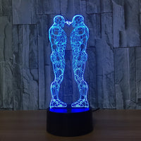 Iron man 3D Illusion Led Table Lamp 7 Color Change LED Desk Light Lamp Iron man Gifts Christmas Gifts