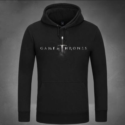 Game of Thrones Unisex sportovní oblečení Fleecové mikiny Kabát s kapucí Game of Thrones Bunda Pulovry Dárky Vánoční dárky