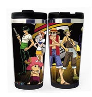 One piece Cup Stainless Steel 400ml Coffee Tea Cup One piece Beer Stein Birthday Gifts One piece Christmas Gifts