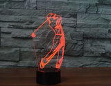 Golf 3D Illusion Led Table Lamp 7 Color Change LED Desk Light Lamp Golf Decoration