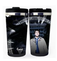 Supernatural Castiel Cup Stainless Steel 400ml Coffee Tea Cup Supernatural Castiel Angel Beer Stein Birthday Gifts Christmas Gifts