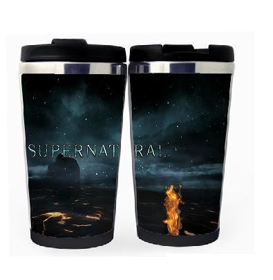 Supernatural Cup  Stainless Steel 400ml Coffee Tea Cup Supernatural Beer Stein Birthday Gifts Christmas Gifts