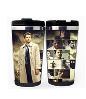 Supernatural Castiel Cup Stainless Steel 400ml Coffee Tea Cup Supernatural Beer Stein Birthday Gifts Christmas Gifts