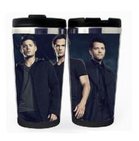 Supernatural Winchester Brothers Cup Stainless Steel 400ml Coffee Tea Cup Supernatural Beer Stein Birthday Gifts Christmas Gifts