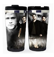 Supernatural Winchester Brothers Cup Stainless Steel 400ml Coffee Tea Cup Supernatural Beer Stein Birthday Gifts Christmas Gifts